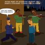 Shit, betrapt. #cartoon #vuurwerk 