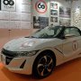 【東京モーターショー2015】先の記念パレードで先導を務めた(らしい)S660も展示されていました