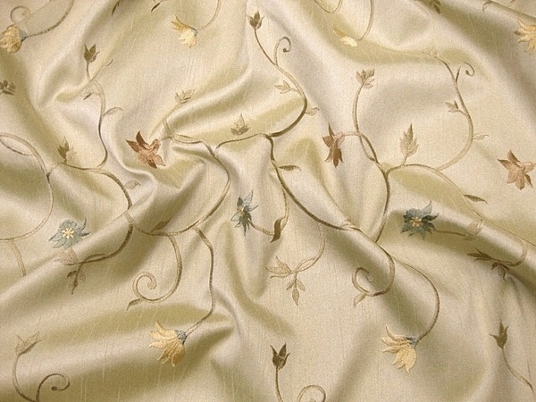Fabric by the yard | Elegant Embroidered Fabric