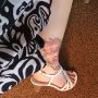 Tattoo #lekkershowen met jurkje. Is awesome. Best leuk ineens die zomer.