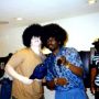 Me and  @MCSerch at the Afros video shoot in New Orleans back in the days. Shout out to Hurricane, Cool T & Kip.