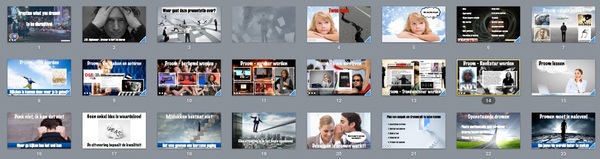 Presentatie over dromen en disruption begint vorm te krijgen #smid14