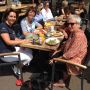 Lunch bij #Abrazo. Lekker bijkletsen. 