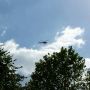 Deze helikopter vliegt boven Zwolle voor de mooie beelden van de #zhm14 op #tvoost