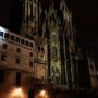   Santiago cathedral by night #circom