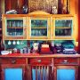 Cupboard with huaso stuff and a bicycle
#chile #countrylife 
#wheredidyouspendyourweekend