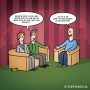 Waarom zegt hij niks? #cartoon 