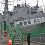 【FleetWeek 横須賀艦艇公開】お世話になりました～ 次回乗船出来る機会があれば絶対晴れてる時に来たい！