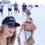 We made time for a 5 minute stop at the beach!!
 Clearwater FL. 