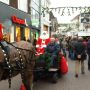 Overal kerst en overal druk, zoals hier in Oldenzaal. Echt einde recessie?