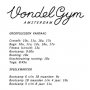 De groepslessen van vandaag! Vrij trainen kan de hele dag tussen 7u en 23u. 
#crossfit #bags #fitness #bootcamp #running #yoga #sportenmetjekind @speelkwartier