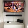 Nieuwe soundbar opgehangen. 
