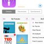 Apple’s Podcasts-app krijgt iOS 7-update. 