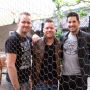 Daar is @30euroliveband!! Ze gaan straks optreden. Kom gerust kijken @bloemenbeek! #hokje