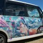 【第11回館林痛車ミーティング】こっちのミクさんもお美しい... 路上で前に停車されたらドキッとしちまうじゃなイカ！ (ﾟ∀ﾟ; ｱｾｱｾ 