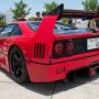 【お台場スーパーカーミーティング】このF40はけっこう弄ってあるな とりまヘッドライトがリトラじゃなくなってるのに激しく違和感ｗｗｗ