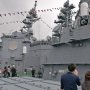 【FleetWeek 横須賀艦艇公開】きりしまの前部デッキにやってきました きりしま・むらさめ・あたご、それぞれブリッジ前面に備え付けられたファランクスがΣd(ﾟ∀ﾟd)ｲｶｽ!