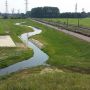 Nieuw deel F35 tussen spoor en Berflobeek bij rwzi Hengelo