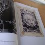 Supertrots. Onze @thejimi in een artbook naast een Jarboe gig poster. #inkonpaper