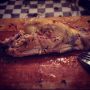 Prepared chicken for the family.