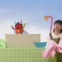 おふろじゃぶじゃぶは動きまくるからキャプりにくい　#etv