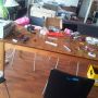 Hacking away...