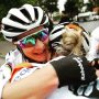 When team mate @sharagillow rides her *** off for you to catch the lead group for the final sprint, all you can do is thank her with a win & a hug afterwards. Very happy to take stage 3 @amgentocwomen after a strong ride by the whole team. 
Tough day at the office, but 'it ain't over untill it's over...'