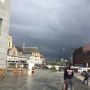 Zou het gaan regenen?