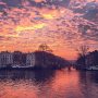 Dutch winter skies