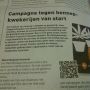 Het kweken van hennep is gevaarlijk. *vingertje doet*