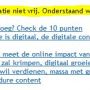 Suboptimale transparantie: eerst een openbare presentatie geven en dan de inhoud daarvan geheim verklaren. #Sanoma #raar