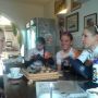 Serious business... @RaboLiv #coffeestop #Bolgheri