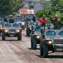 【武山駐屯地 東部方面混成団創立6周年記念行事】出てくるのが軽装甲機動車と高機動車ばかりでさすがに飽きてきたｗ 