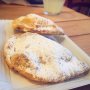 Panzerotti with blueberry jam filling 🇮🇹
#apulian #streetfood #fingerfood #dolce