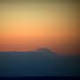 取材の帰りに寄り道。右に富士山がちらっと！