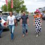 Daar is het feestvarken. 