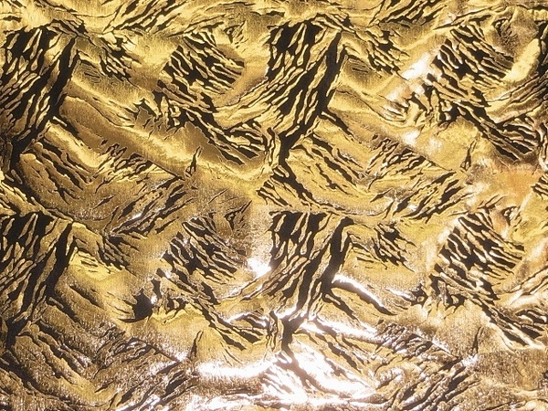 Discount fabric | Gold and Black Lame Fabric