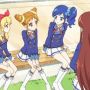 スカートと言えばこの時のおとめちゃんはいちごとあおいに連れてこられて座ったためか座り方が無防備になってる。芸コマすぎる。