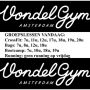 Groepslessen vandaag bij @vondelgym Vrij trainen van 7u tot 23u.