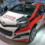 【東京モーターショー2015】YARISのWRC用テスト車 強引に取り付けたように見えるリアスポすげぇｗ
