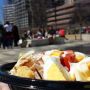 Lunch in megadruk Klyde Warren Park. #dallas