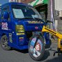【第20回大洗あんこう祭り】軽バンやらチャリはこういう街並みに妙にマッチするなｗ 