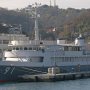 【YOKOSUKA軍港めぐり】特務艦はしだて 迎賓艦とも呼ばれる非武装の式典用艦艇だそうです