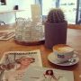 Lovely chill Saturdaymorning with coffee, my love, magazines and newspapers 