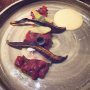 Pepijn strikes again: rauwe tartaar van gans met hollandaise van granenmiso (van Lof der Zoetheid).
#debuikvanrotterdam #dertien #010x020