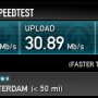 Bam, gewoon 300 Mb/s!

http://www.speedtest.net/my-result/5441138902

