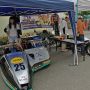 【オートジャンボリー2015】こちらはレーシングサイドカーの展示コーナー