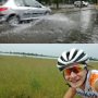 When you just thought summer was coming... Luckily off the bike in time ;-)