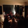 Verhuiskamerconcert van mijn liefje. @krystlmusic Dak er af! Ach, we gaan hier toch weg. :)