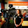 New captain of the @ladies7nl team and she rocked it! Go @annehielckert! 
#ladies7NL #rugby